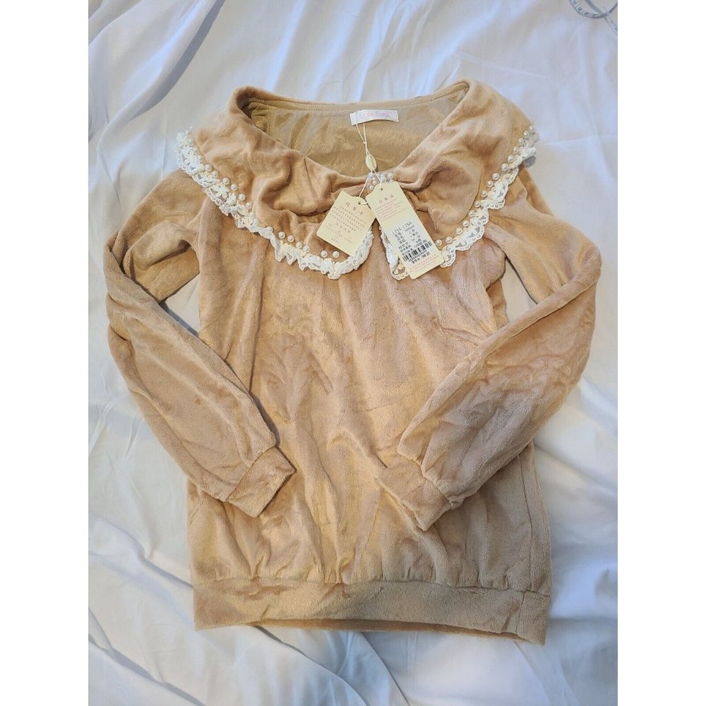 Liya Lisa Blouse, soft material with sequins UNIQUE